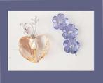 Swarovski Raamornamenten Arctic Flower en hart met doos, Ophalen of Verzenden, Zo goed als nieuw, Figuurtje