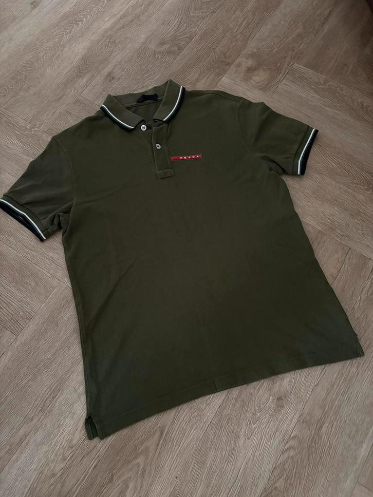 2x Originele Prada polo – maat M – zeer nette staat, Kleding | Heren, T-shirts, Zo goed als nieuw, Zwart, Ophalen of Verzenden