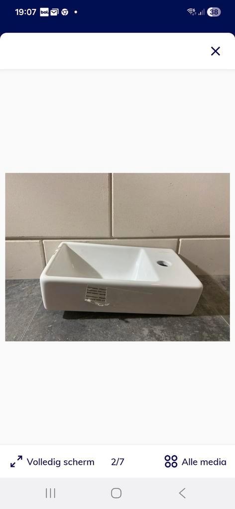 Villeroy & Boch Avento Hangende Wastafel - Nieuw, Huis en Inrichting, Badkamer | Badkamermeubels, Nieuw, Wasbak of Wastafel, Minder dan 100 cm