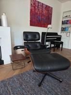 Eames Lounge Chair + Ottoman – Mahonie Limited Edition, Ophalen, Zo goed als nieuw