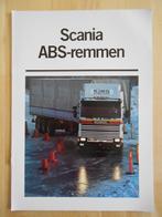 Scania ABS Remmen Brochure 1984 – 142 112 92 82, Ophalen, Zo goed als nieuw, Overige merken, Scania