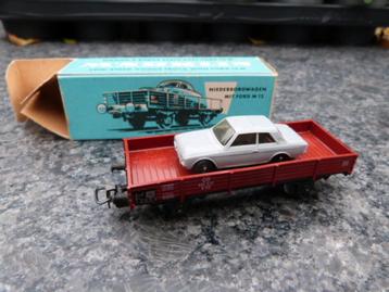 marklin 4504 wagon met ford 12m met doos beschikbaar voor biedingen