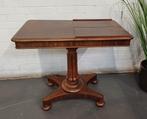 Vintage eikenhouten speeltafel / leestafel / klaptafel, Ophalen