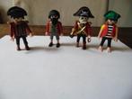 Playmobil Vier Zeerovers met Zwaarden Pistool Schatkist Munt, Kinderen en Baby's, Speelgoed | Playmobil, Ophalen, Gebruikt