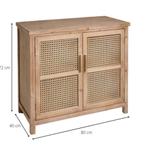 Webbing kastje, Huis en Inrichting, Kasten | Dressoirs, Ophalen, 50 tot 100 cm, 25 tot 50 cm, Overige houtsoorten