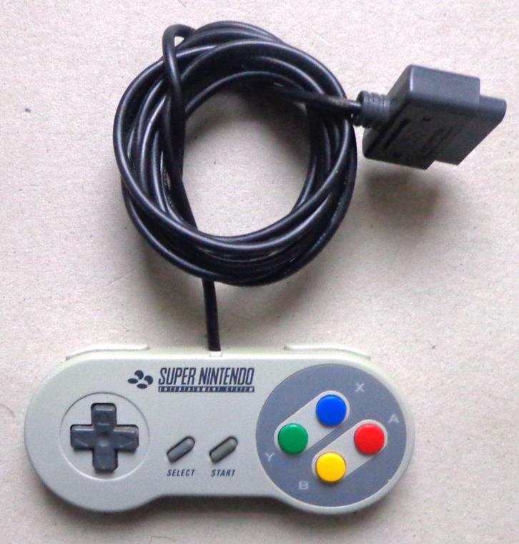 Originele Controller voor de Europese Super Nintendo, Spelcomputers en Games, Games | Nintendo Super NES, Gebruikt, Ophalen of Verzenden