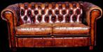 Chesterfield bank - schapenleer - uniek!