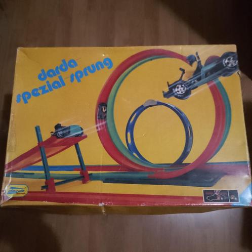 Darda Spezial Sprung - Art.No.142 - RARE VINTAGE DARDA SET!!, Kinderen en Baby's, Speelgoed | Racebanen, Gebruikt, Racebaan, Opwindmechanisme