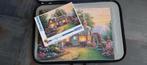 Clementoni puzzel Cottage 1000 st compleet, Ophalen of Verzenden, 500 t/m 1500 stukjes, Zo goed als nieuw, Legpuzzel