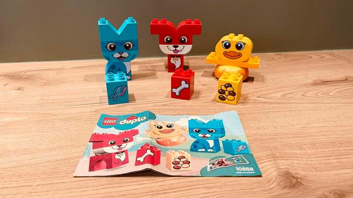 10858 Mijn eerste puzzeldieren, Kinderen en Baby's, Speelgoed | Duplo en Lego, Zo goed als nieuw, Duplo, Ophalen of Verzenden