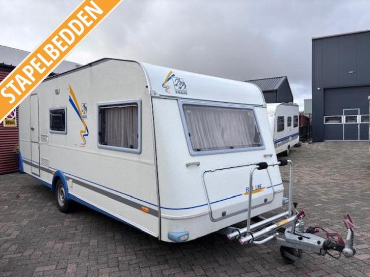 Knaus Blue Line 550 bj.1999 MET VOORTENT!!!, Caravans en Kamperen, Caravans, Bedrijf, tot en met 6, 1000 - 1250 kg, Overige, Knaus