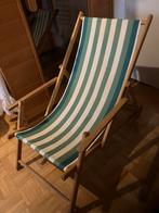 Strandstoel, Tuin en Terras, Ligbedden, Ophalen, Gebruikt, Hout