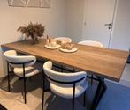 Eettafel, Huis en Inrichting, Tafels | Eettafels, Ophalen, Eikenhout, 200 cm of meer, 50 tot 100 cm