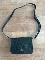 Schoudertas crossbodytas meisje tasje zwart croco leer, Overige merken, Verzenden, Zwart, Zo goed als nieuw