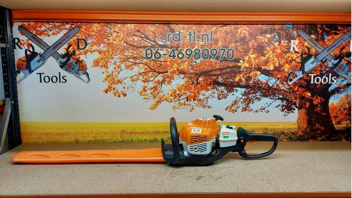 Stihl HS81R Motor heggenschaar met 60cm messen HS 81 R, Tuin en Terras, Heggenscharen, Gebruikt, Benzine, Ophalen of Verzenden