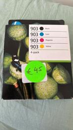 HP 903 4-pack originele inktcartridges, cyaan/magenta/geel, Ophalen of Verzenden, Zo goed als nieuw, HP