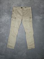 PME Legend Cargo Broek W36 L32 Slim Fit Groen Pall Mall, W36 - W38 (confectie 52/54), Overige kleuren, ., Ophalen of Verzenden