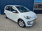 Volkswagen Up! 1.0 White 5drs 2013 Wit|Airco|Clima|Nav|Cruis, Auto's, Volkswagen, Voorwielaandrijving, Wit, Leder, Bedrijf