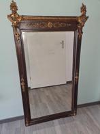 Antieke Spiegel met Ornamenten, Antiek en Kunst, Antiek | Spiegels, Ophalen, Rechthoekig, 50 tot 100 cm, 150 tot 200 cm