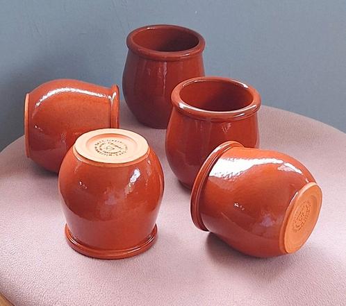 Set van 5 Cermer Geglazuurde Keramische Ovenbakjes, Huis en Inrichting, Keuken | Servies, Nieuw, Kom(men), Overige stijlen, Keramiek