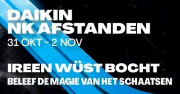 NK schaatsen zaterdag 1 november Thialf beschikbaar voor biedingen