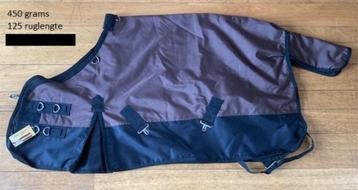 Bruin winterdeken 450 grams Maat 125 ruglengte. beschikbaar voor biedingen