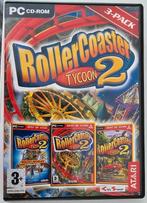 ROLLERCOASTER TYCOON 2 incl uitbreiding. 3cd, 1 speler, Ophalen of Verzenden, Zo goed als nieuw, Vanaf 3 jaar
