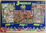 Jan van Haasteren, 500, 750 en 1000 stukjes (nr 80105), Ophalen of Verzenden, 500 t/m 1500 stukjes, Legpuzzel