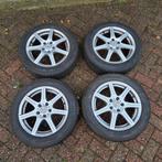 Set winterbanden met velgen Peugeot 308 | 205-55-16 | 5x108, Auto-onderdelen, Banden en Velgen, Ophalen, Gebruikt, 16 inch, Banden en Velgen