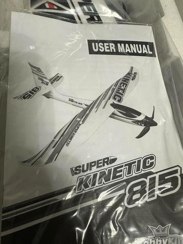 Super Kinetic 815 Modelvliegtuig beschikbaar voor biedingen