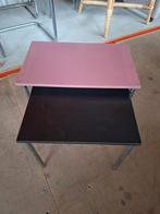 Retro bijzettafels, 45 tot 60 cm, Minder dan 55 cm, Rond, Ophalen of Verzenden