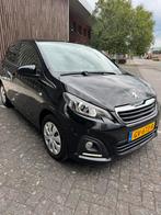 Peugeot 108 1.0 12V E-vti 51KW 5DR 2015 Zwart, Auto's, Peugeot, Voorwielaandrijving, 4 stoelen, Zwart, Origineel Nederlands