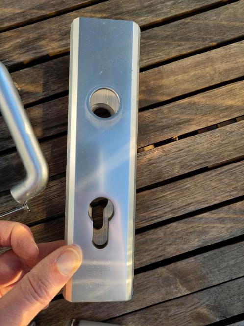 Raamhandgrepen, anti-inbraak deurbeslag, uitzetijzer, Doe-het-zelf en Verbouw, Hang- en Sluitwerk, Gebruikt, Overige typen, Rvs