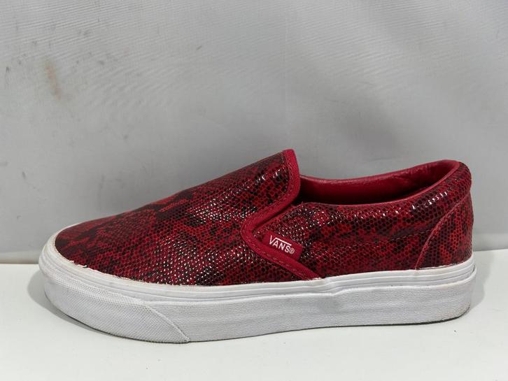 Vans, maat 38. Stijlvolle donker rode bootschoenen, Kleding | Dames, Schoenen, Nieuw, Overige typen, Rood, Verzenden