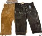 Kniebunt lederhosen maat 50, 52,54, 56, 58, 60 echt leer!, Maat 52/54 (L), Nieuw, Ophalen of Verzenden, Kleding