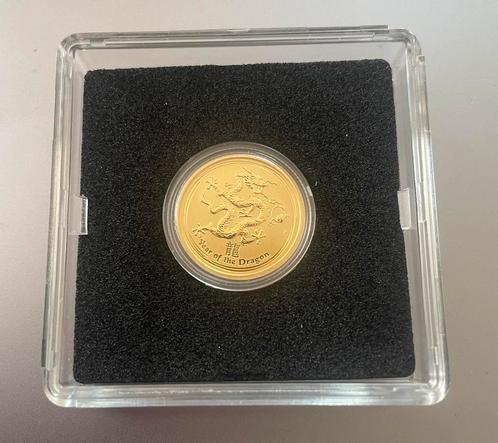 Gouden Lunar “year of the dragon 2012", Postzegels en Munten, Edelmetalen en Baren, Goud, Ophalen of Verzenden