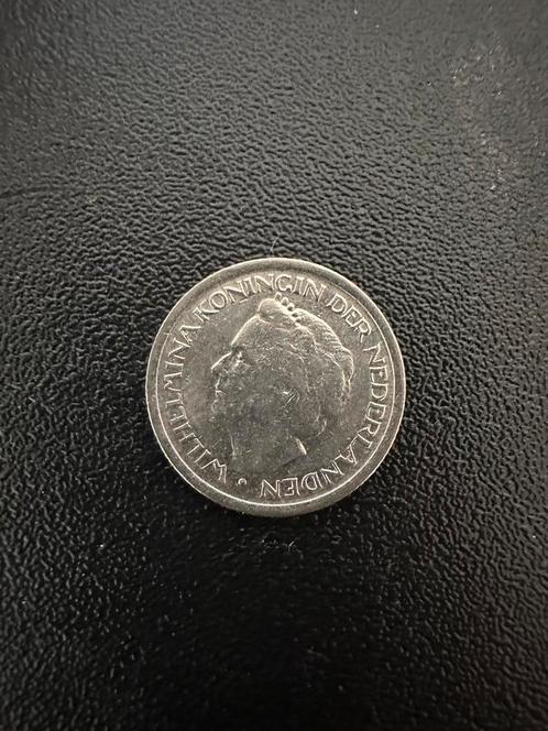 7 stuks van Wilhelmina 25  cent 1948, Postzegels en Munten, Munten | Nederland, 25 cent, Koningin Wilhelmina, Zilver, Ophalen of Verzenden