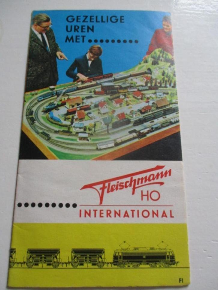 Fleischmann HO international boekje, Hobby en Vrije tijd, Modeltreinen | H0, Boek, Tijdschrift of Catalogus, Gelijkstroom, Fleischmann