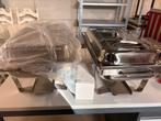 Buffet/catering warmhoudschalen - Chafing dish set - 2 stuks, Huis en Inrichting, Ophalen, Nieuw