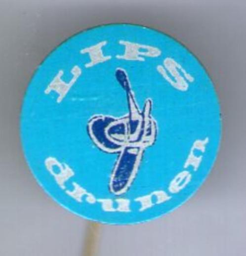 LIPS Drunen scheepsschroeven blik speldje ( U_426a ), Verzamelen, Speldjes, Pins en Buttons, Zo goed als nieuw, Speldje of Pin