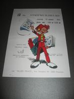 Robbedoes poster Franquin 1975, Ophalen of Verzenden, Guust of Robbedoes, Zo goed als nieuw, Plaatje, Poster of Sticker