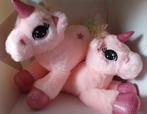 Nieuwe unicorn knuffels, eenhoorn roze knuffel, Ophalen of Verzenden, Nieuw