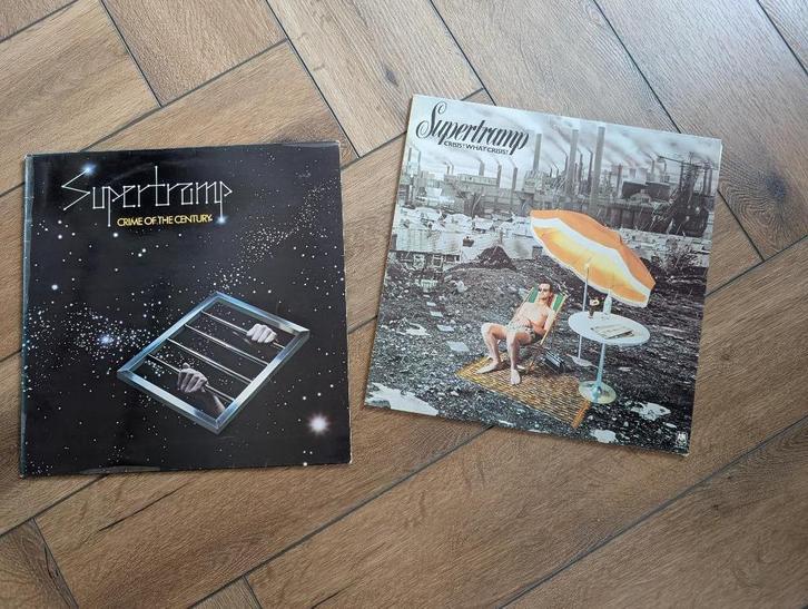 Twee lp's van Supertramp, Cd's en Dvd's, Vinyl | Pop, Gebruikt, 1960 tot 1980, 12 inch, Ophalen of Verzenden