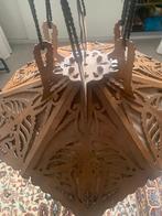 Oude lamp hout, Ophalen