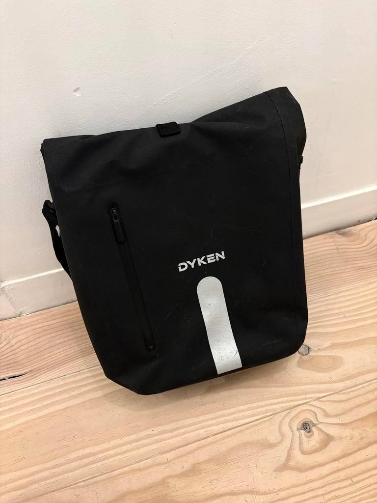 Dyken 3-in-1 fietstas - Zo goed als nieuw!, Fietsen en Brommers, Fietsaccessoires | Fietstassen, Ophalen of Verzenden, Zo goed als nieuw
