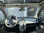 Fiat 500 0.9 TwinAir Lounge|Nap|Pano|Airco|Automaat|Bleutoot, Euro 5, 86 pk, Gebruikt, Wit