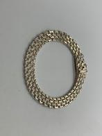 V820 Prachtige zilveren FBM armband, Ophalen of Verzenden, Zilver, Armband