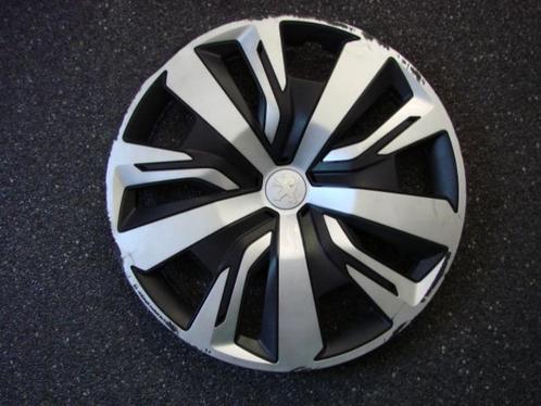 zwarte wieldop PEUGEOT 16 inch (1 stuks), Auto diversen, Wieldoppen, Gebruikt, Ophalen of Verzenden