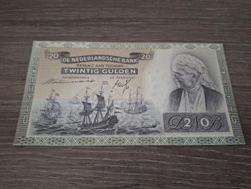 Vrijwel UNC biljet 20 gulden Emma, 1941 beschikbaar voor biedingen
