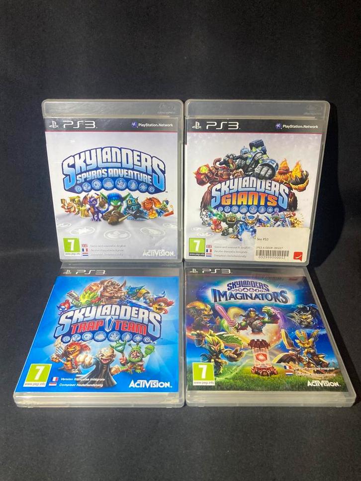 Skylanders Spyro’s Adventure, Giants, Trap Team, Imaginators, Spelcomputers en Games, Games | Sony PlayStation 3, Zo goed als nieuw